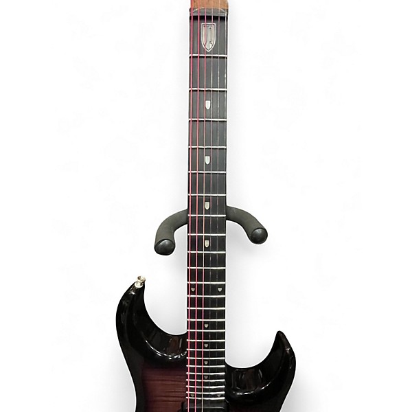 Used Sterling by Music Man JP150 Trans Purple Solid Body