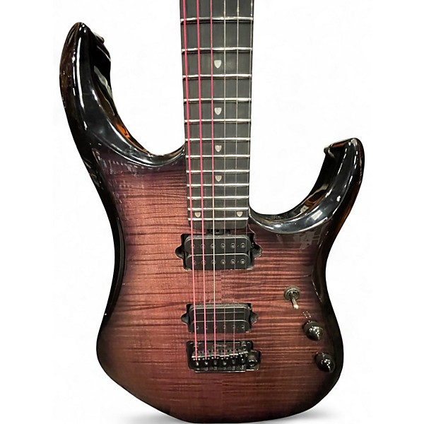 Used Sterling by Music Man JP150 Trans Purple Solid Body