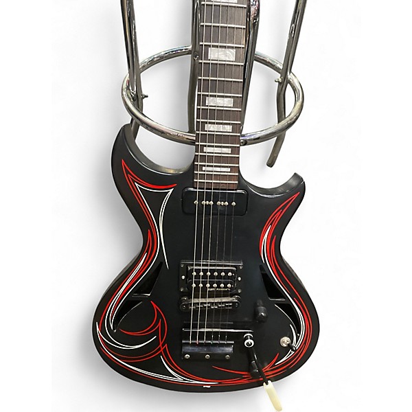 Used Gibson n225 nighthawk pinstripe black Hollow Body Electric Guitar