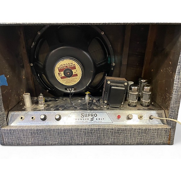 Vintage 1964 Supro Thunderbolt S6420 Tube Guitar Combo Amp