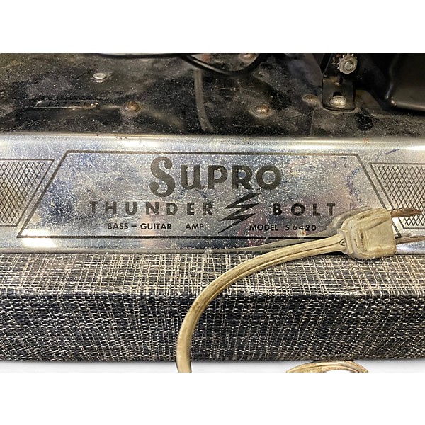Vintage 1964 Supro Thunderbolt S6420 Tube Guitar Combo Amp