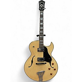 Used Washburn J3 Jazz Florentine Blonde Hollow Body Electric Guitar