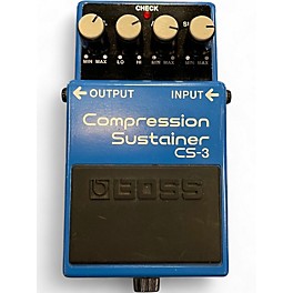 Used BOSS CS3 Compressor Sustainer Effect Pedal