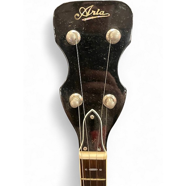Used Aria 921 C Natural Banjo