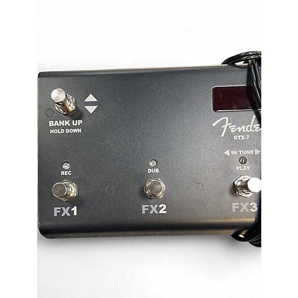 Fender GTX-7 フットスイッチ Fender GTX-7 Footswitch for Mustang GTX Amplifiers | Guitar