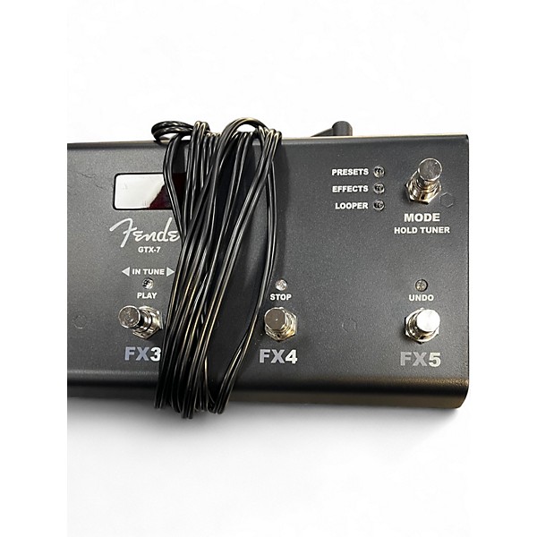 Used Fender gtx-7 footswitch Pedal | Guitar Center
