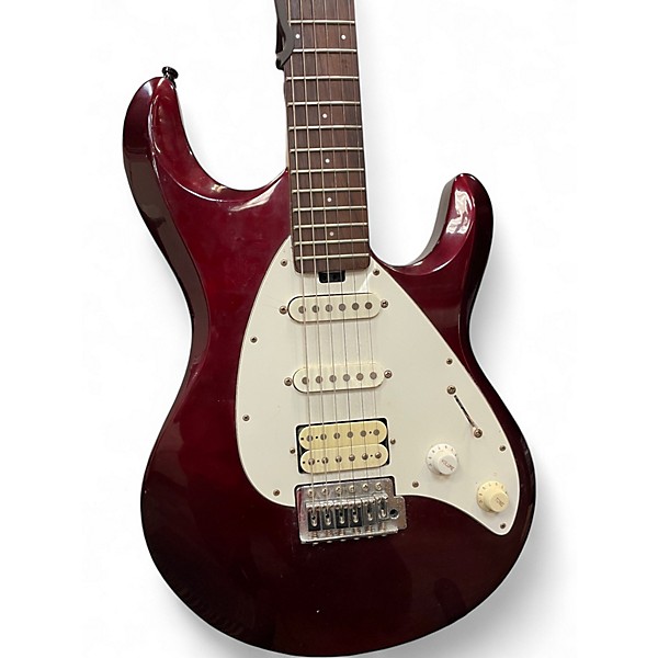 Used OLP Silhouette MM4 Wine Red Solid Body Electric Guitar