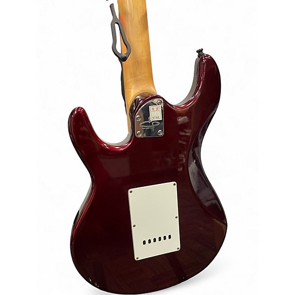 Used OLP Silhouette MM4 Wine Red Solid Body Electric Guitar