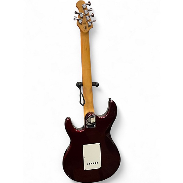 Used OLP Silhouette MM4 Wine Red Solid Body Electric Guitar