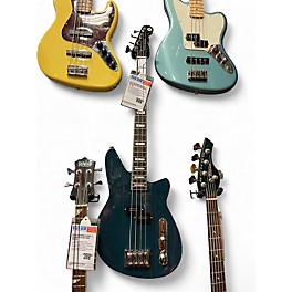 Used Reverend SENTINEL Trans Blue Electric Bass Guitar