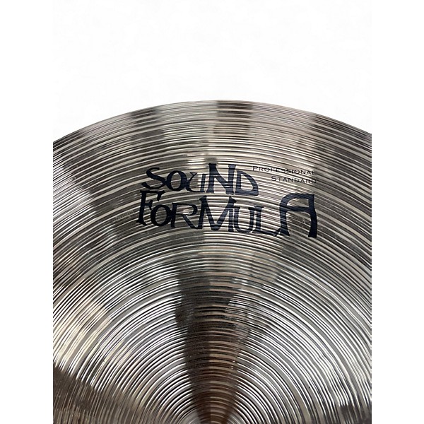 Used Paiste 20in SOUND FORMULA FLATRIDE Cymbal