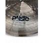 Used Paiste 20in SOUND FORMULA FLATRIDE Cymbal