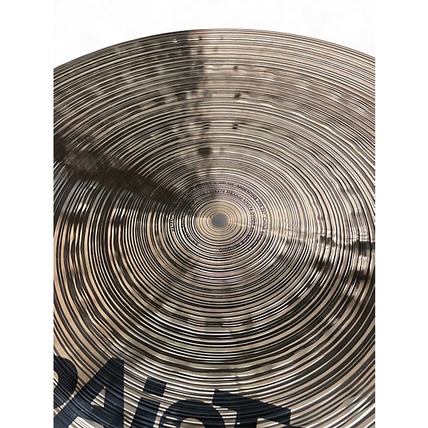 Used Paiste 20in SOUND FORMULA FLATRIDE Cymbal