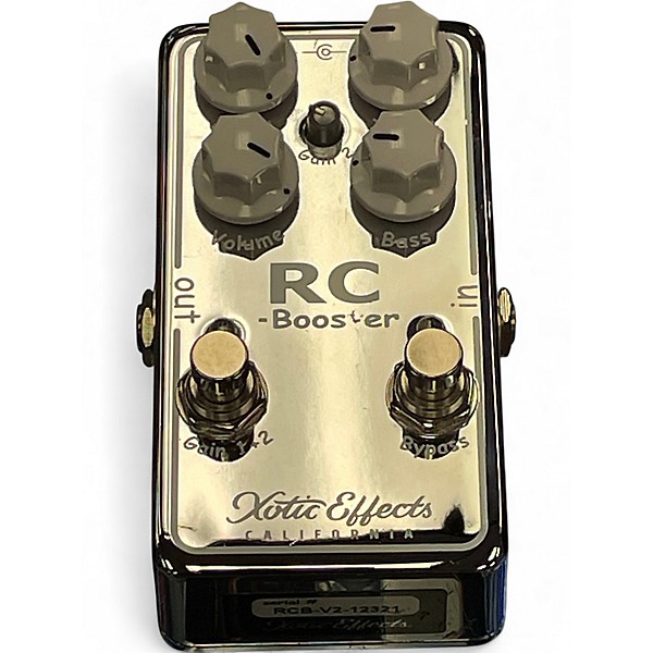ギター Xotic Effects RC-Booster (RCB-V2) Xotic RC Booster V2 – Motor City Guitar