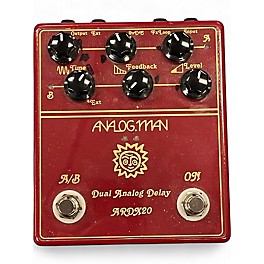 Used Analogman ARDX20 Dual Analog Delay Effect Pedal