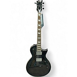 Used 2012 ESP LTD Elite Eclipse I Trans Black Solid Body Electric Guitar