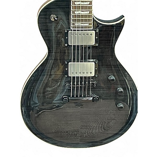 Used 2012 ESP LTD Elite Eclipse I Trans Black Solid Body Electric Guitar