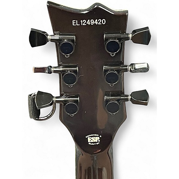 Used 2012 ESP LTD Elite Eclipse I Trans Black Solid Body Electric Guitar