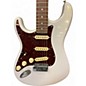 Used 2024 Fender American Ultra Stratocaster LH ARCTIC PEARL Electric Guitar