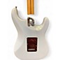 Used 2024 Fender American Ultra Stratocaster LH ARCTIC PEARL Electric Guitar