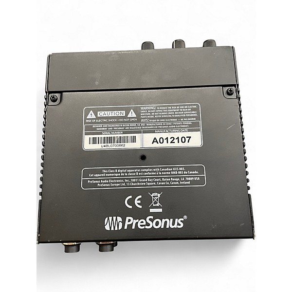 Used PreSonus Audiobox USB Audio Interface