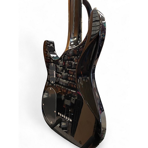 Used ESP LTD SC-607B Black Baritone Guitars