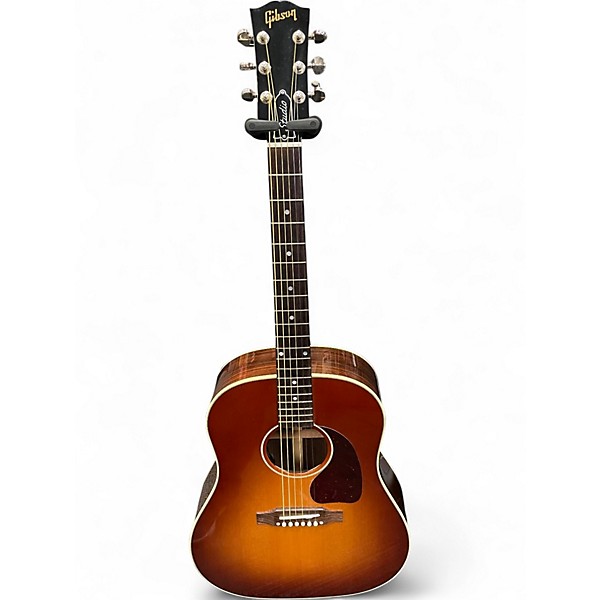 Used Gibson J45 STUDIO ROSEWOOD Cherry Sunburst Acoustic Electric Guitar