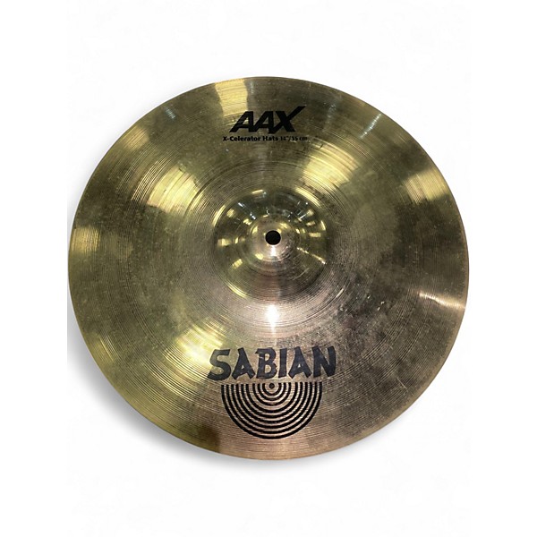 Used SABIAN 14in AAX X Celerator Hi Hat Pair Cymbal