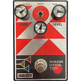 Used Maestro INVADER DISTORTION Effect Pedal