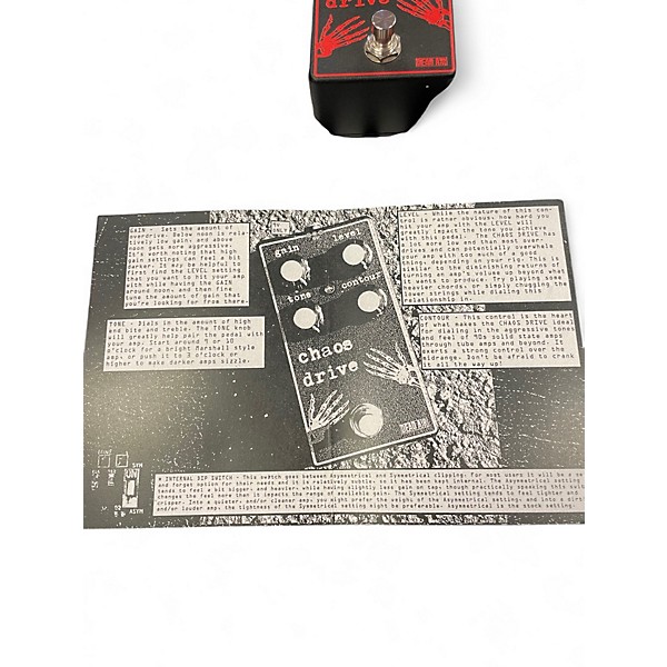 Used Dead Air Studios Chaos drive Effect Pedal