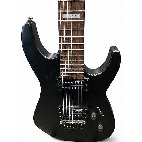 Used ESP LTD M107 Black Solid Body Electric Guitar