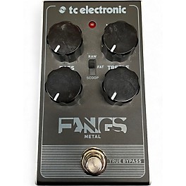 Used TC Electronic Fangs Metal Distortion Effect Pedal