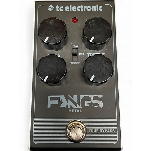 Used TC Electronic Fangs Metal Distortion Effect Pedal