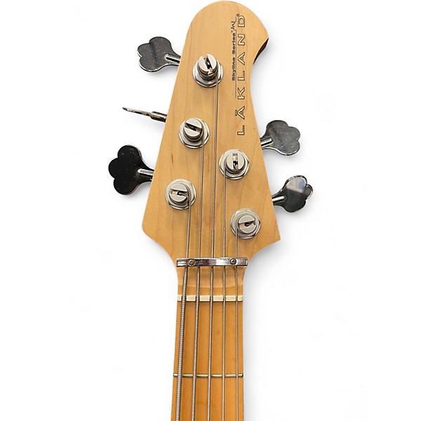 Used Lakland 55-02 Skyline Series 5 String Cherry Sunburst Electric Bass Guitar