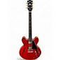 Used 2022 Gibson ES335 Satin Cherry Hollow Body Electric Guitar thumbnail