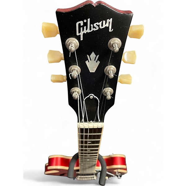 Used 2022 Gibson ES335 Satin Cherry Hollow Body Electric Guitar