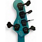 Used Spector Coda5 DLX Ish Limited  Limited Coral Blue Electric Bass Guitar