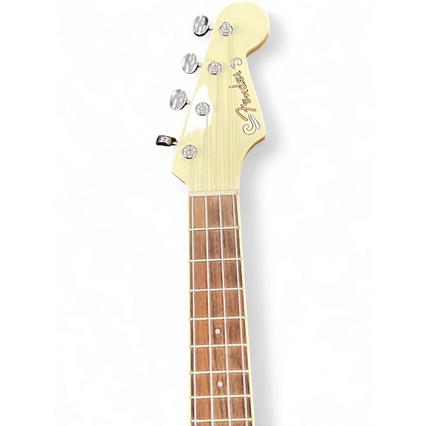 Used 2021 Fender Fullerton Jazzmaster Uke Olympic White Ukulele