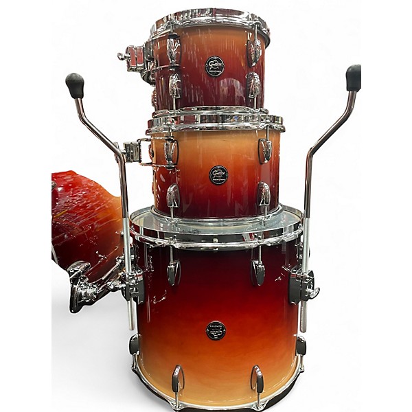 Used Gretsch Drums 5 Piece reknown Walnut Fade Drum Kit
