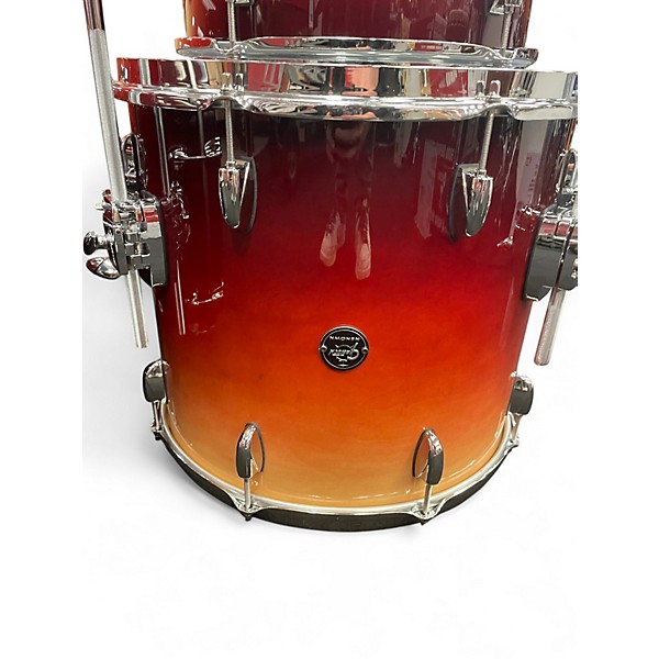 Used Gretsch Drums 5 Piece reknown Walnut Fade Drum Kit