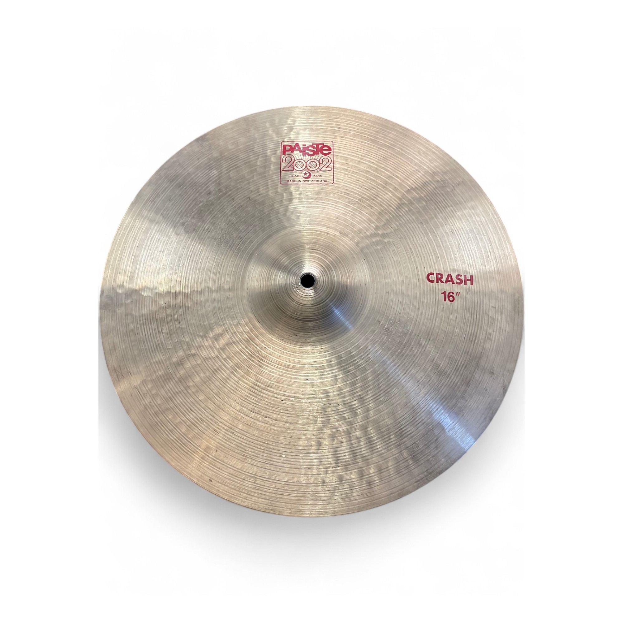 PAiSTe 2002  thin crash16” Paiste 2002 Thin Crash Cymbal, 16” | eBay