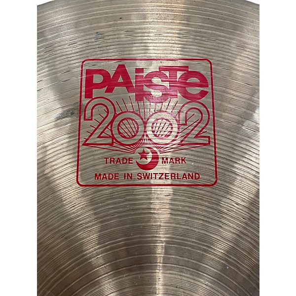 Used Paiste 20in 2002 Ride Cymbal