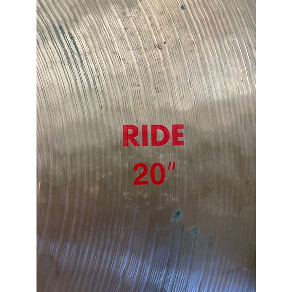 Used Paiste 20in 2002 Ride Cymbal