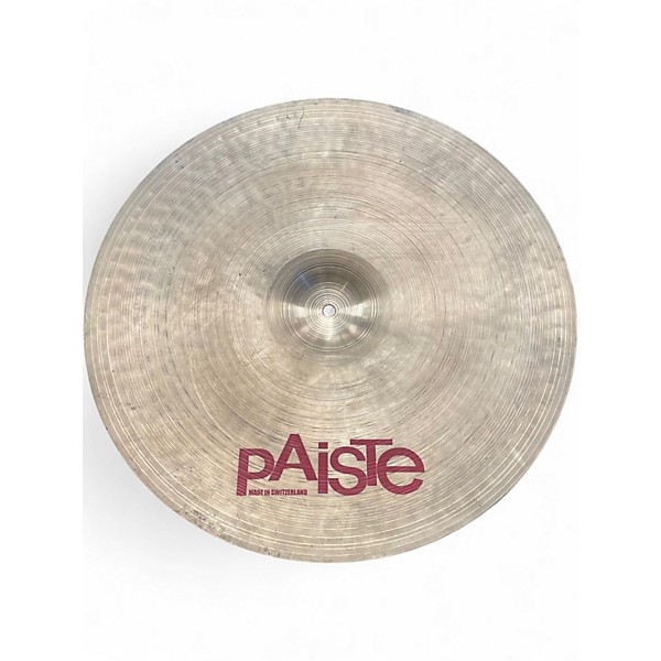 Used Paiste 20in 2002 Ride Cymbal