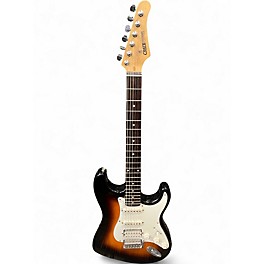 Used Crate ELECTRA STRAT-STYLE Sunburst Solid Body Electric Guitar