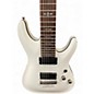Used Schecter Guitar Research Demon 7 String White Solid Body Electric Guitar