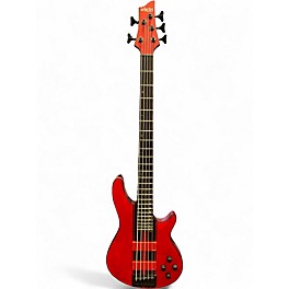 Used Schecter Guitar Research C5 GT Red Electric Bass Guitar