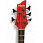 Used Schecter Guitar Research C5 GT Red Electric Bass Guitar