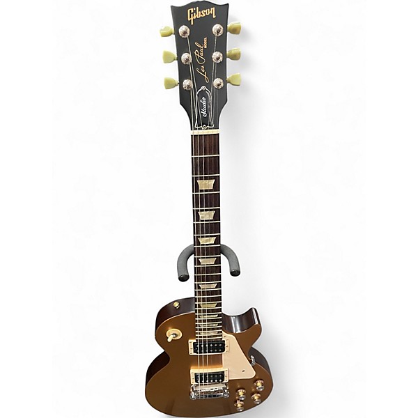 Used Gibson 1950S Tribute Les Paul Studio Gold Top Solid Body Electric Guitar