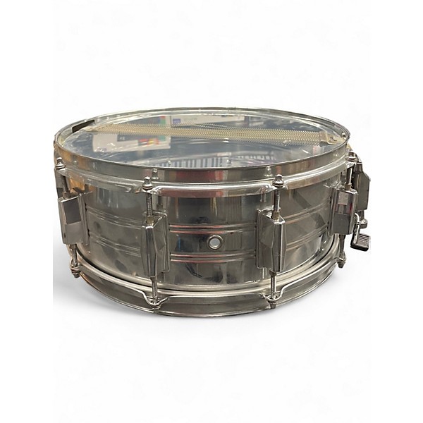 Used Pearl 14X6.5 Snare Chrome Silver Drum